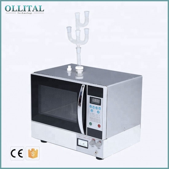Lab Continuous Radiation Microwave Chemical Reactor